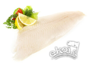 Halibut grenlandzki dziki filet bez skóry