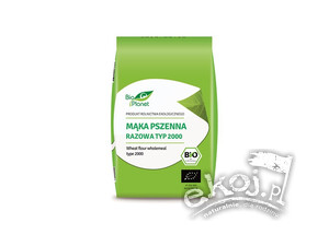 Mąka pszenna razowa typ 2000 EKO 1kg Bio Planet