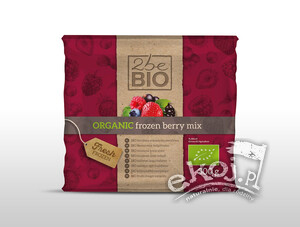 Mieszanka mrożonych czerwonych owoców BIO 300g 2beBio
