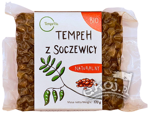 Tempeh z soczewicy BIO 170g Tempehu