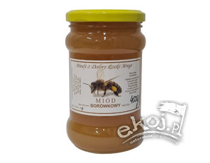 Miód borówkowy 400g Pasieka Ceroń