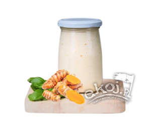 Jogurt krowi z kurkumą 275g Sery Łomnickie