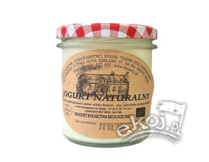 Ekologiczny jogurt naturalny 350ml Farma pod Świerkami
