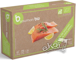 Łosoś atlantycki mrożony EKO 2x100g B Salmon