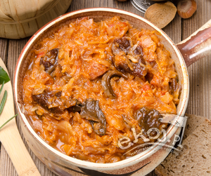 Bigos z grzybami i śliwką 490g Seafood