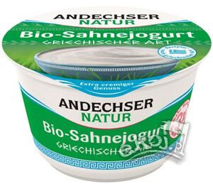 Jogurt kremowy typu greckiego 10% tł.BIO 200g Andechser