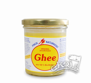 Masło klarowane Ghee EKO 220g Finck Ayurweda