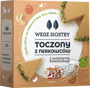 Toczony z nerkowców z suszonymi pomidorami 140g Wege Siostry