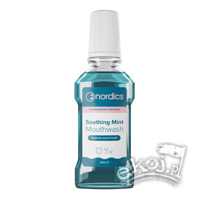 Płyn do płukania jamy ustnej soothing mint 300ml Nordics