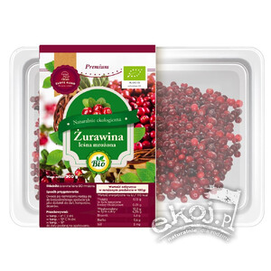 Żurawina mrożona BIO 200g Złote Runo
