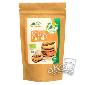 Mieszanka na ciasteczka owsiane bez dodatku cukru BIO 240g Vitally Food
