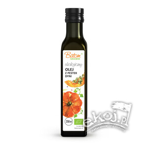 Olej z pestek dyni tłoczony na zimno BIO 250ml Batom