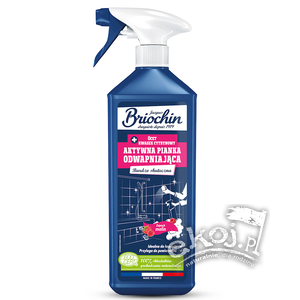 Pianka odwapniająca malinowa w sprayu ECO 750ml Briochin