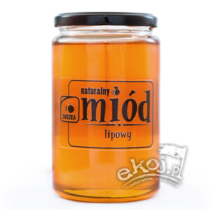 Miód lipowy 950g Miody Suszka
