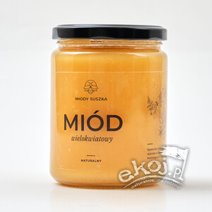Miód wielokwiatowy 700g Miody Suszka