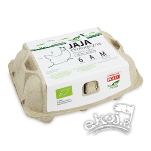 Jaja EKO 6 sztuk Bio Planet