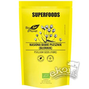 Nasiona babki płesznik (błonnik) BIO 250g Bio Planet
