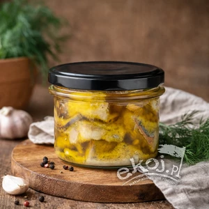 Matjasy holenderskie w oleju rzepakowym tłoczonym na zimno 175g Smolin Fish