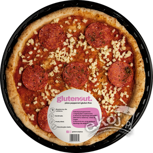 Pizza z serem mozzarella i kiełbasą pepperoni bezglutenowa 330g Gluten Out