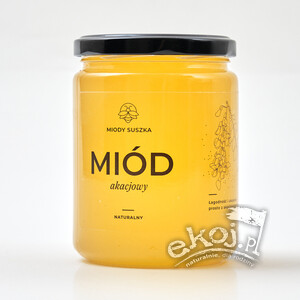 Miód akacjowy 700g Miody Suszka