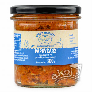 Paprykarz z ryb wędzonych 300g Smolin Fish