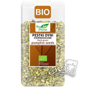 Pestki dyni ciemnozielone BIO 350g Bio Planet