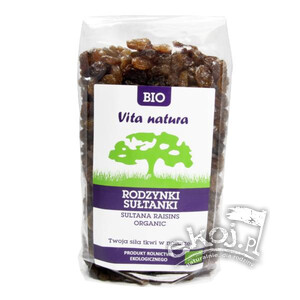 Rodzynki sułtanki BIO 400g Vita natura