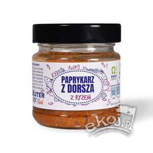 Paprykarz z dorsza z ryżem 155g Kuterfish