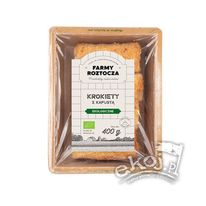 Krokiety z kapustą i grzybami BIO 400g Farmy Roztocza