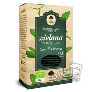 Herbata zielona BIO 25 torebek Dary Natury