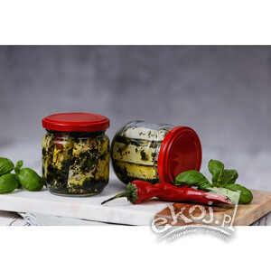 Fetysz kozi ser w oleju 100g Sery Łomnickie
