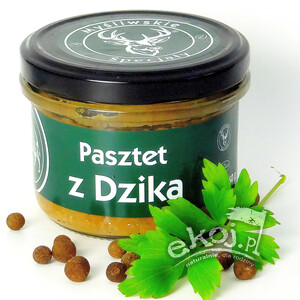 Pasztet z dzika słoik 160g Tradycyjne Jadło