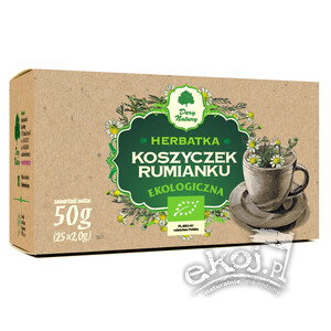 Herbata z koszyczków rumianku BIO 25x2g Dary Natury