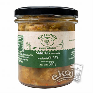 Sandacz smażony w zalewie curry 300g Smolin Fish