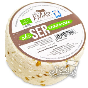 Ser z kozieradką świeży BIO ok. 330g Eko Kniaź