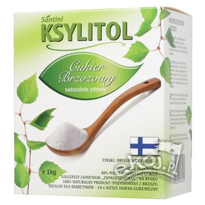 Ksylitol krystaliczny 1kg Santini