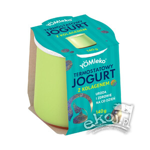 WYPRZEDAŻ Jogurt termostatowy naturalny z kolagenem BIO 140g YÖMLEKO