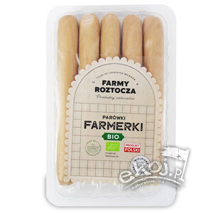 Parówki Farmerki BIO 250g Farmy Roztocza