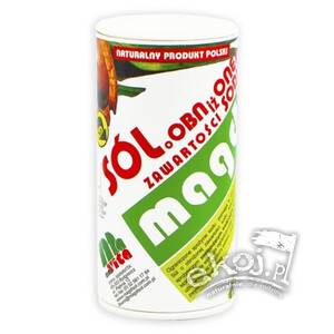 Sól niskosodowa solniczka 200g Manavita