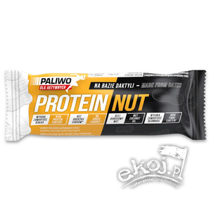 Baton proteinowy orzechowy z olejem MCT keto 50g Paliwo Dla Aktywnych