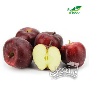 Jabłka BIO odmiana Red Delicious 1kg Polska