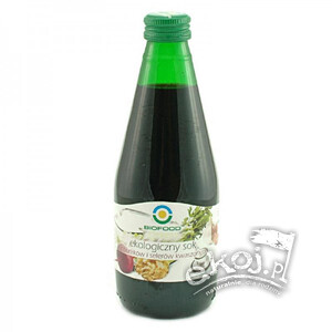Sok z buraków i selerów kiszonych EKO 300ml Biofood