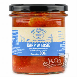 Karp w sosie pomidorowo - paprykowym 300g Smolin Fish