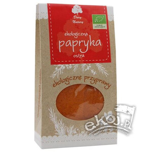 Papryka ostra mielona EKO 90g Dary Natury
