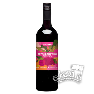 Zakwas z buraków tradycyjny bezglutenowy BIO 750ml Delikatna (Zakwasownia)