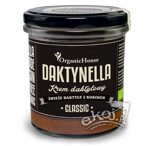 Daktynella krem daktylowy BIO 280g Organic House