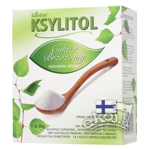 Ksylitol krystaliczny 500g Santini