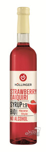 Syrop do drinków i koktajli Strawberry Daiquiri BIO 500ml Hollinger