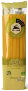 Makaron kukurydziano-ryżowy SPAGHETTI BEZGLUTENOWY BIO 250g Alce Nero