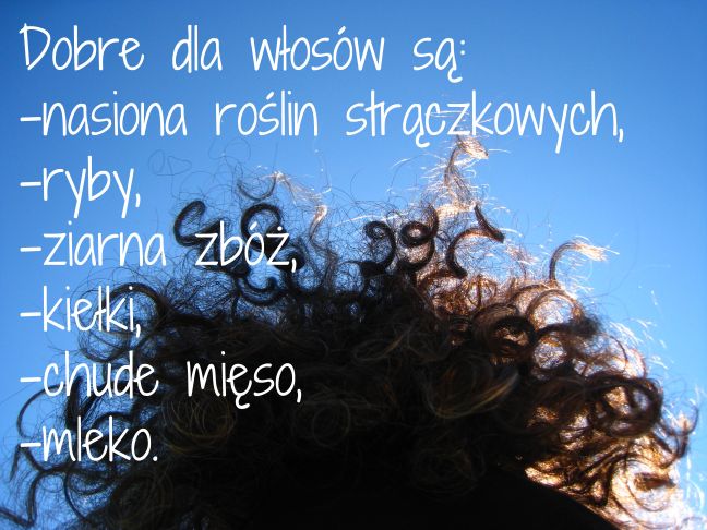 Dieta dla zdrowych włosów